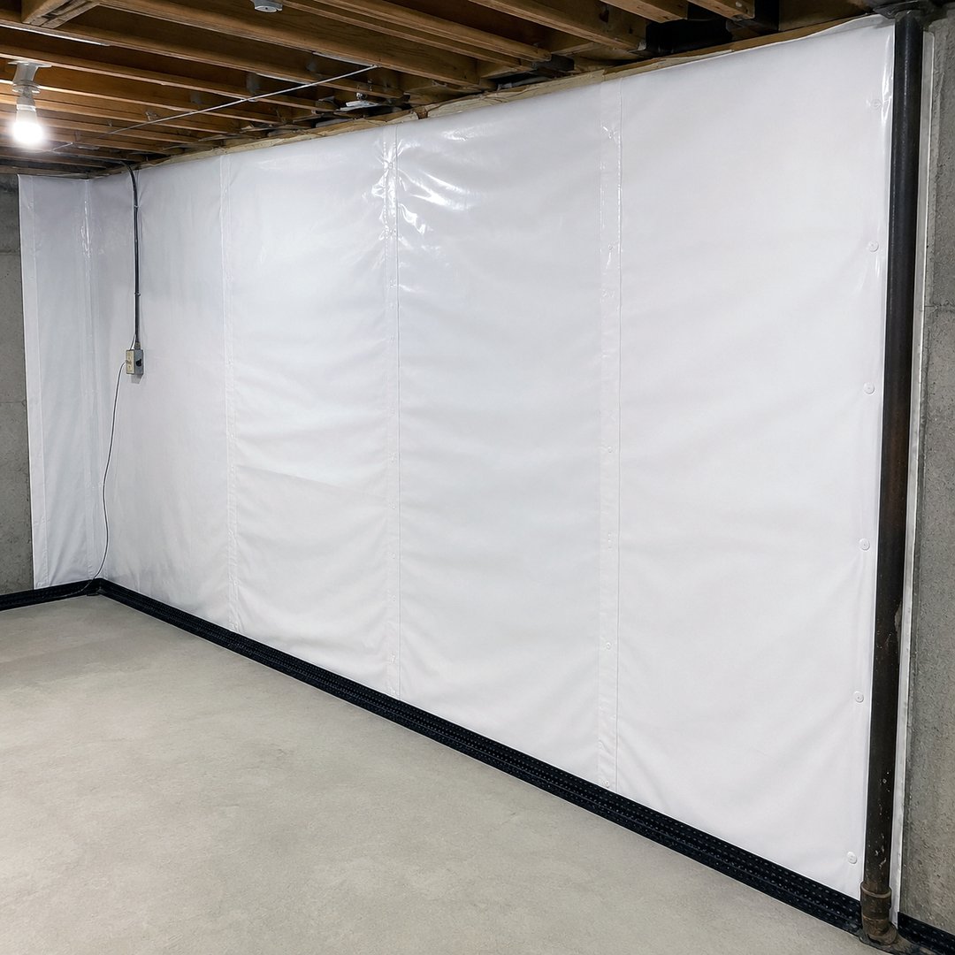 Basement wall protection system