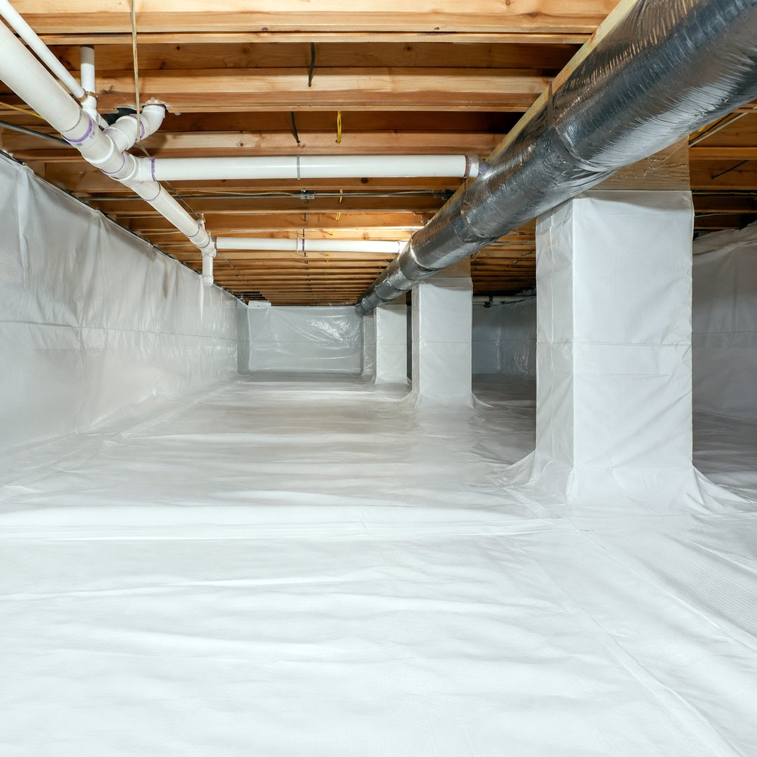 Crawl space encapsulation